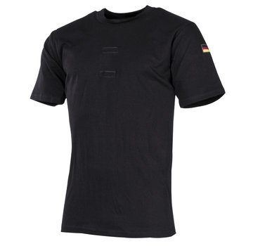 MFH MFH - BW Tropenunterhemd -  schwarz -  Klett -  Nationalitätsabzeichen