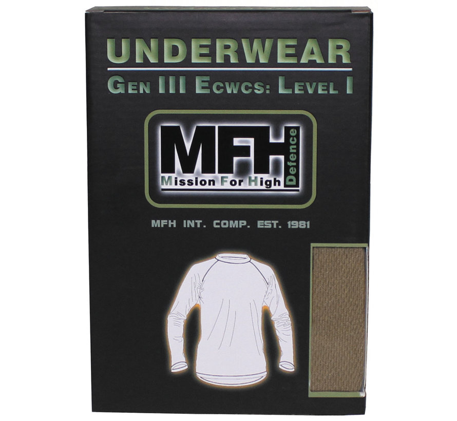 MFH High Defence - US Unterhemd -  Level I -  GEN III -  oliv