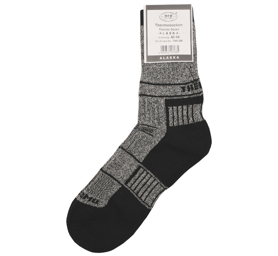 MFH - Chaussettes thermiques  -  "Alaska"  -  Gris