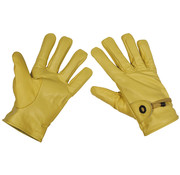 MFH MFH - Gants occidentaux de doigt  -  cuir  -  beige