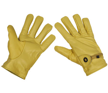 MFH MFH - Gants occidentaux de doigt  -  cuir  -  beige