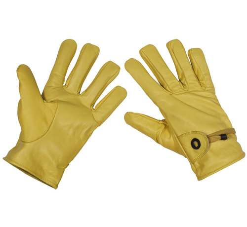 MFH MFH - Gants occidentaux de doigt  -  cuir  -  beige