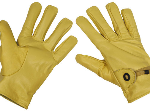 MFH MFH - Western-Fingerhandschuhe -  Leder -  beige