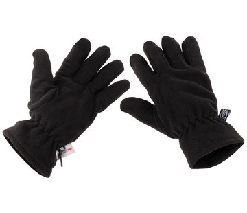 MFH MFH - Fleece handschoenen  -  Zwart  -  3M™ Thinsulate™ Isolatie