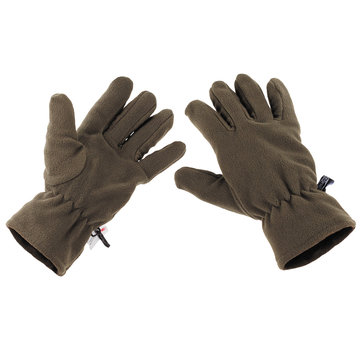 MFH MFH - Fleece handschoenen  -  Legergroen  -  3M™ Thinsulate™ Isolatie