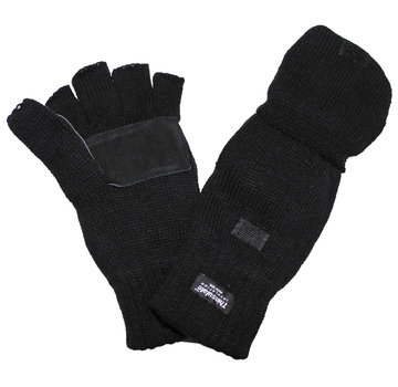 MFH MFH - Strick-Faust-Fingerhandschuh -  schwarz -  3M™ Thinsulate™