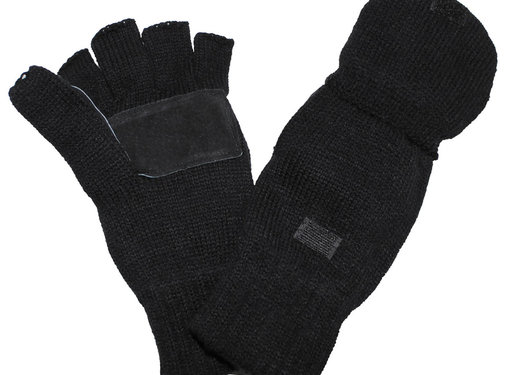 MFH MFH - Gebreide vinger wanten  -  Zwart