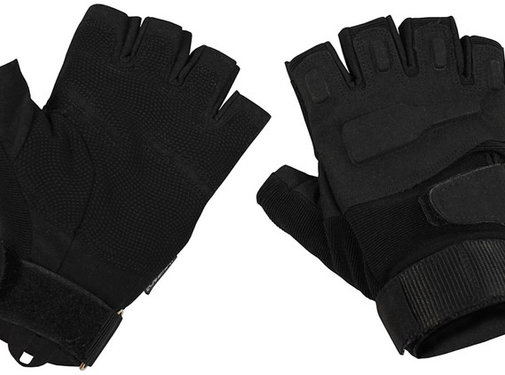 MFH | Mission For High Defence MFH High Defence - Gants tactiques  -  "Pro"  -  sans doigts  -  Noir