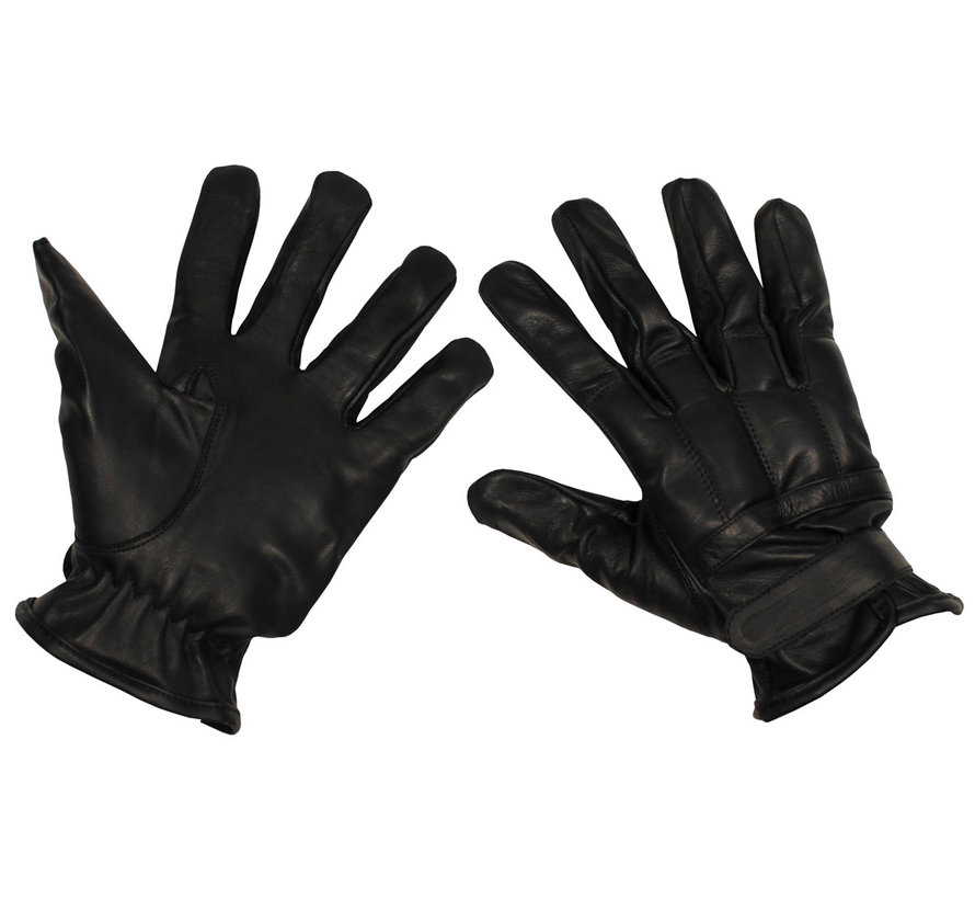 MFH - Gants  -  Noir  -  avec  -  Remplissage de sable de quartz