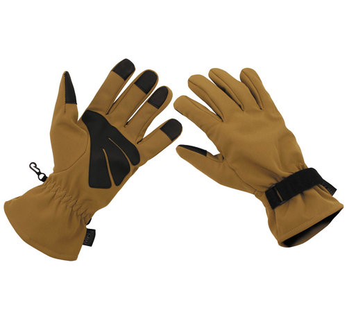 MFH | Mission For High Defence MFH High Defence - Gants de doigt  -  Coquille molle  -  bronzage coyote