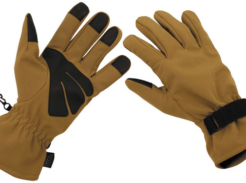MFH | Mission For High Defence MFH High Defence - Fingerhandschuhe -  Soft Shell -  coyote tan