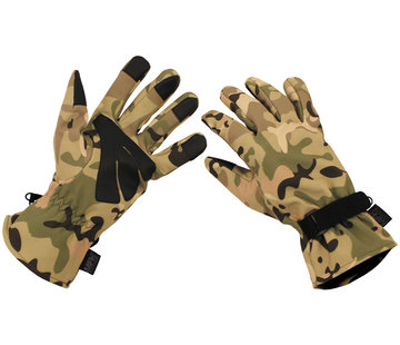 MFH | Mission For High Defence MFH High Defence - Gants de doigt  -  Soft shell  -  opération-camo