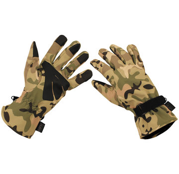 MFH | Mission For High Defence MFH High Defence - Fingerhandschuhe -  Soft Shell -  operation-camo