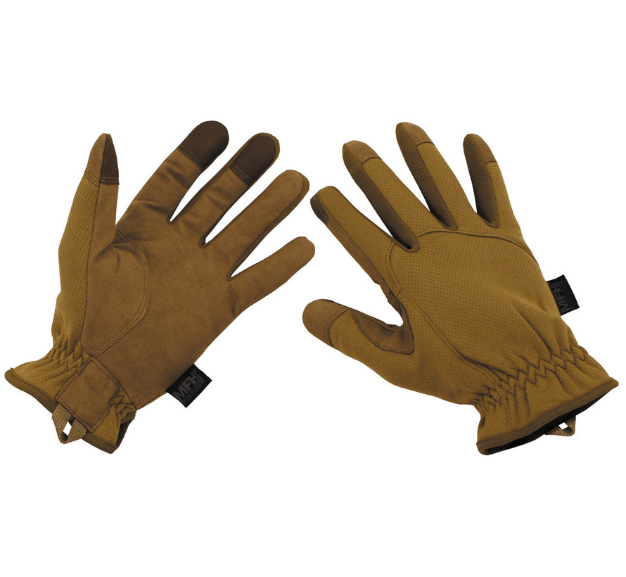 MFH High Defence - Gants - "Lightweight" - coyote tan