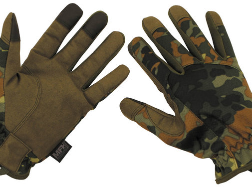 MFH | Mission For High Defence MFH High Defence - Fingerhandschuhe -  "Lightweight" - flecktarn