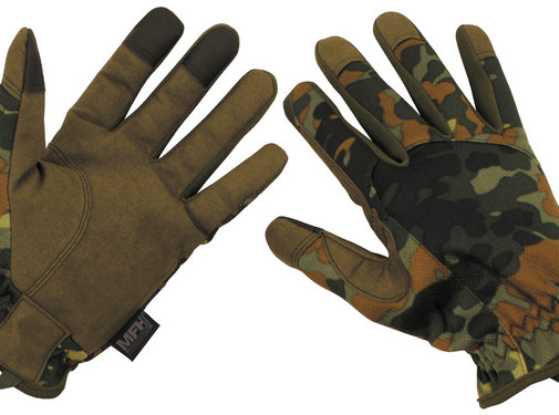 MFH | Mission For High Defence MFH High Defence - Fingerhandschuhe - "Lightweight" - flecktarn
