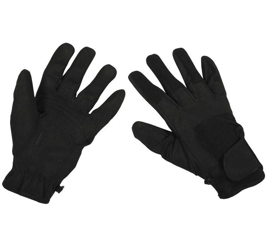 MFH High Defence - Fingerhandschuhe -  "Worker light" -  schwarz