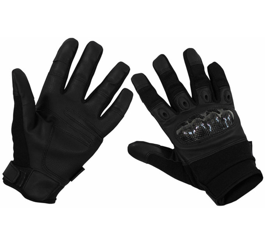 MFH High Defence - Gants tactiques  -  "Mission"  -  Noir