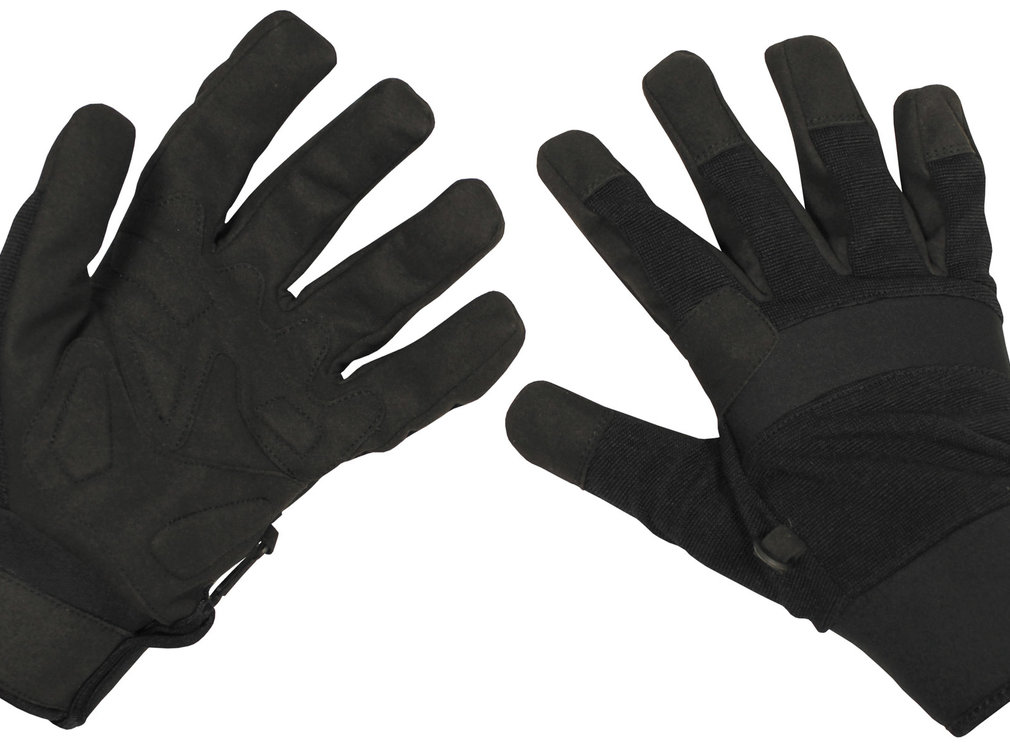 MFH MFH - Fingerhandschuhe -  "Security" -  schwarz