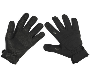 MFH MFH - Fingerhandschuhe -  "Combat" -  Neopren -  schwarz