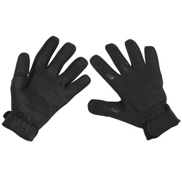 MFH MFH - Fingerhandschuhe -  "Combat" -  Neopren -  schwarz