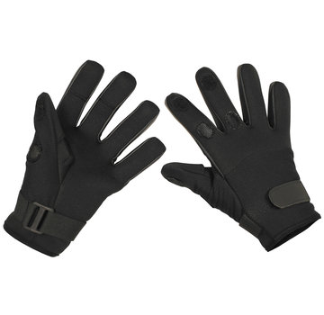 MFH MFH - Fingerhandschuhe -  "Mesh" -  Neopren -  schwarz