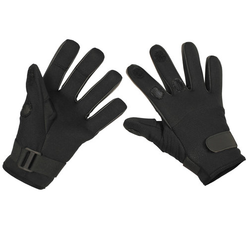 MFH MFH - Fingerhandschuhe -  "Mesh" -  Neopren -  schwarz