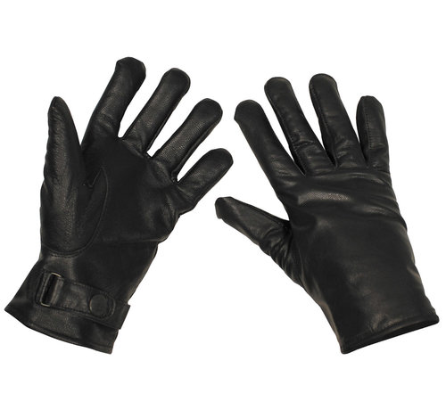 MFH MFH - BW Lederhandschuhe - - schwarz