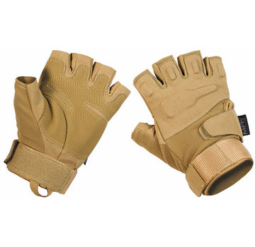 MFH | Mission For High Defence MFH High Defence - Tactical Handschuhe - "Pro" - ohne Finger - coyote tan