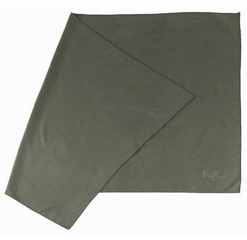 Fox Outdoor Fox Outdoor - Reishanddoek  -  "Quickdry" microvezel  -  Legergroen  -  130 x 80 cm