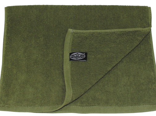 MFH MFH - Handdoek  -  "Terry"  -  Legergroen  -  50 x 30 cm