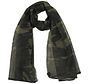 MFH - Mesh sjaal  -  Woodland camo  -  190 x 90 cm