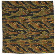 MFH MFH - Bandana -  coton -  env. 55 x 55 cm -  bandes tigre