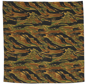 MFH MFH - Bandana -  coton -  env. 55 x 55 cm -  bandes tigre