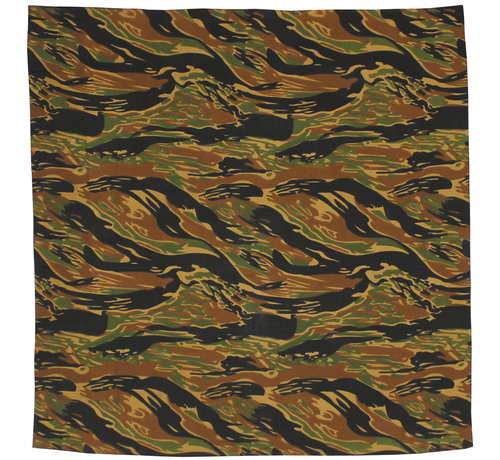 MFH MFH - Bandana -  tiger stripe -  ca. 55 x 55 cm -  Baumwolle