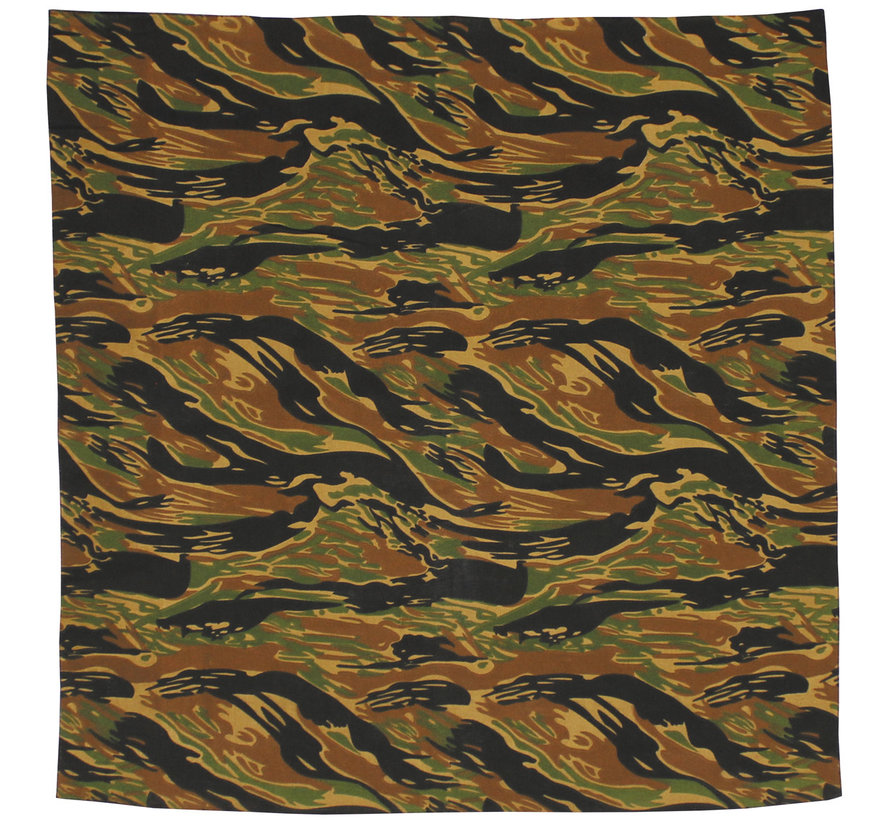 MFH - Bandana -  coton -  env. 55 x 55 cm -  bandes tigre