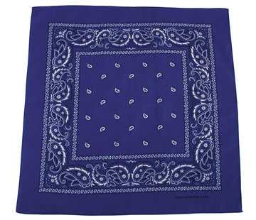 MFH MFH - Bandana  -  Blauw / Wit  -  55 x 55 cm