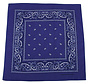 MFH - Bandana  -  Blauw / Wit  -  55 x 55 cm