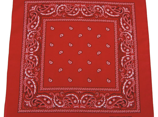 MFH MFH - Bandana - Rood / Wit - 55 x 55 cm