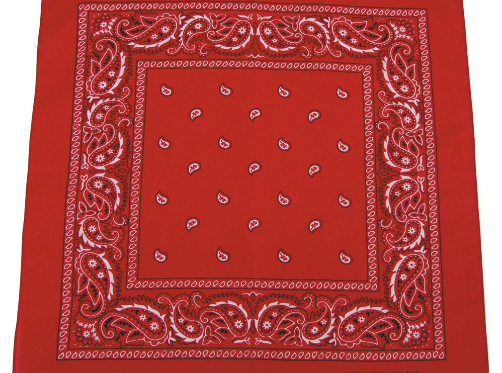 MFH MFH - Bandana  -  Rood / Wit  -  55 x 55 cm