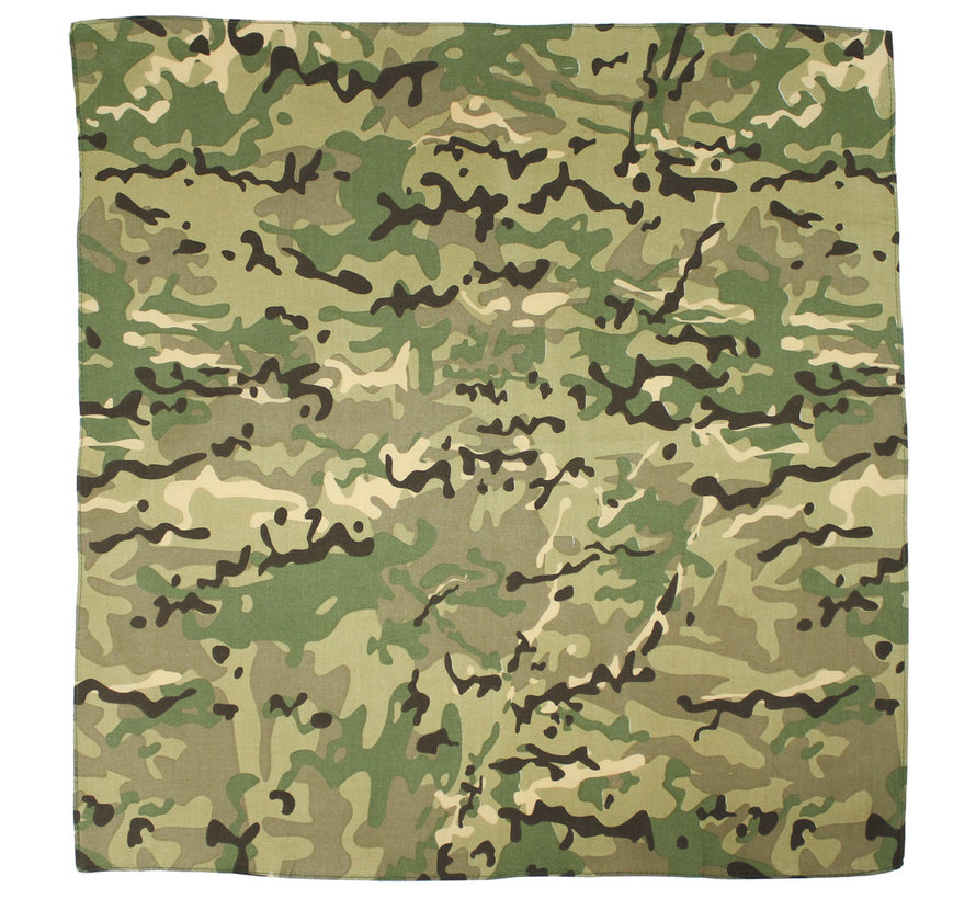 MFH - Bandana -  coton -  env. 55 x 55 cm -  operation camou