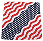 MFH - Bandana  -  U.S.A. patroon  -  55 x 55 cm