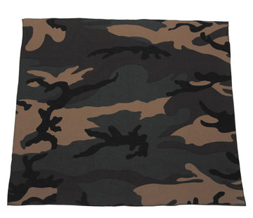 MFH MFH - Bandana  -  Woodland camo  -  55 x 55 cm