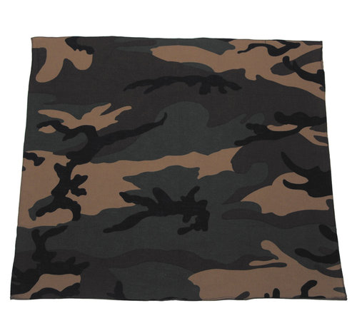 MFH MFH - Bandana -  coton -  env. 55 x 55 cm -  woodland