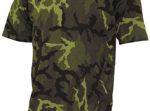 MFH MFH - T-Shirt pour enfants  -  "Basic"  -  M 95 Camouflage CZ  -  140-145 g/m2