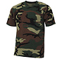 MFH - Kinder T-shirt  -  Woodland camo  -  145 g/m2