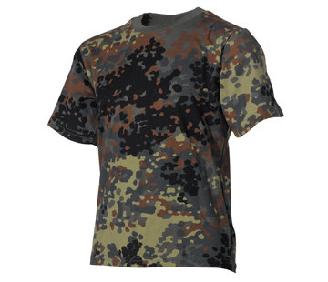 MFH MFH - Kinder T-Shirt -  flecktarn -  halbarm -  170 g/m²