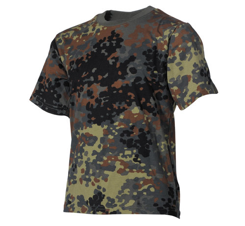 MFH MFH - Kinder T-Shirt -  flecktarn -  halbarm -  170 g/m²