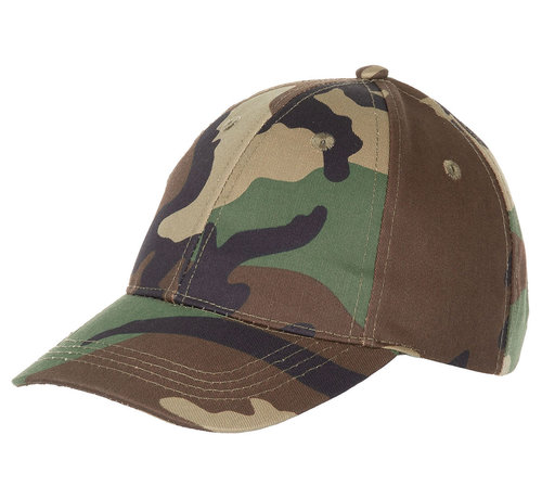 MFH MFH - Kinder pet  -  Verstelbare grootte  -  Woodland camo