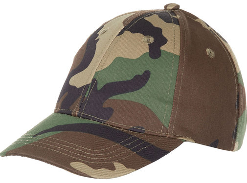 MFH MFH - Casquette BB enfants - visière - taille réglable - woodland